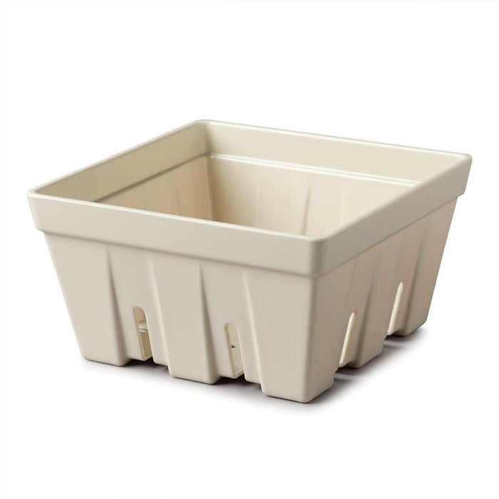 Zeal Melamine Fruit & Salad Box - Cream (19cm)