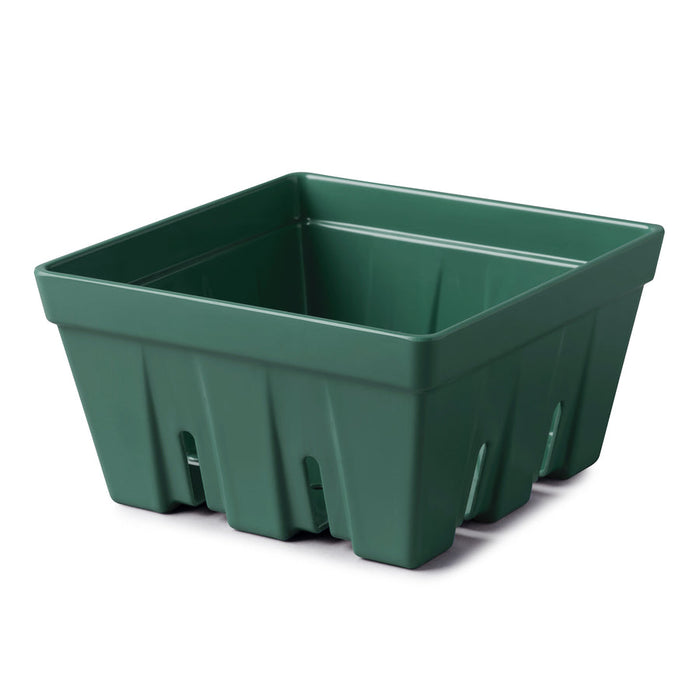 Zeal Melamine Fruit & Salad Box - Forest Green (19cm)