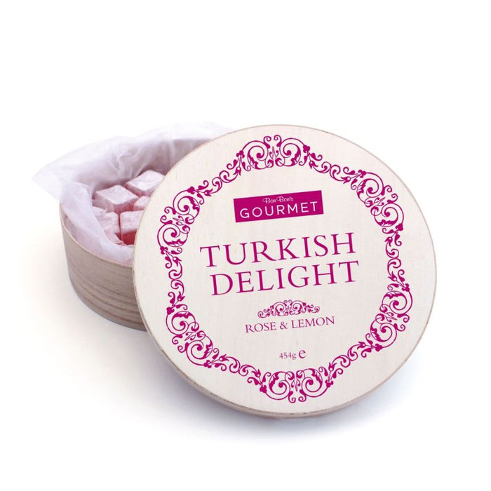 Bon Bons Gourmet Turkish Delight - Rose & Lemon (450g)