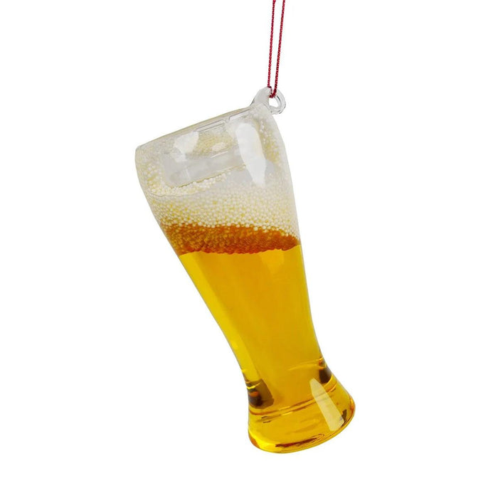 Kurt Adler Glass Beer Hanging Ornament