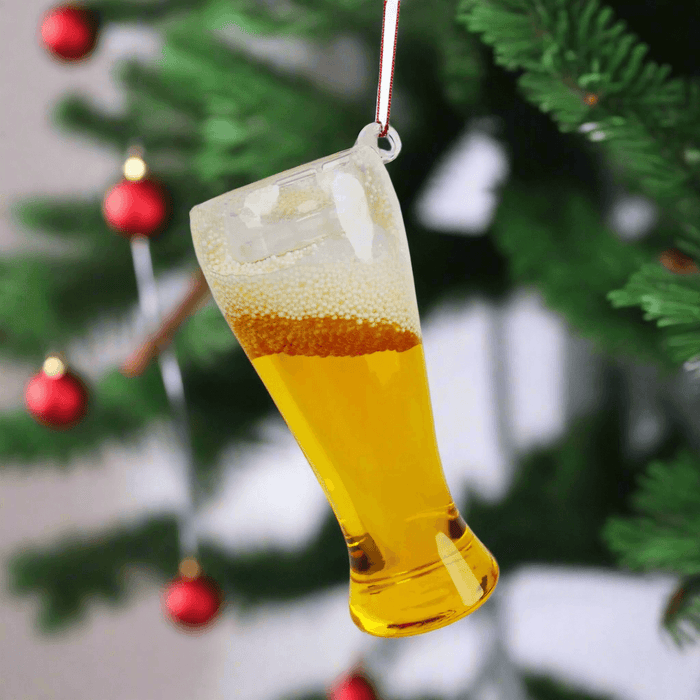 Kurt Adler Glass Beer Hanging Ornament