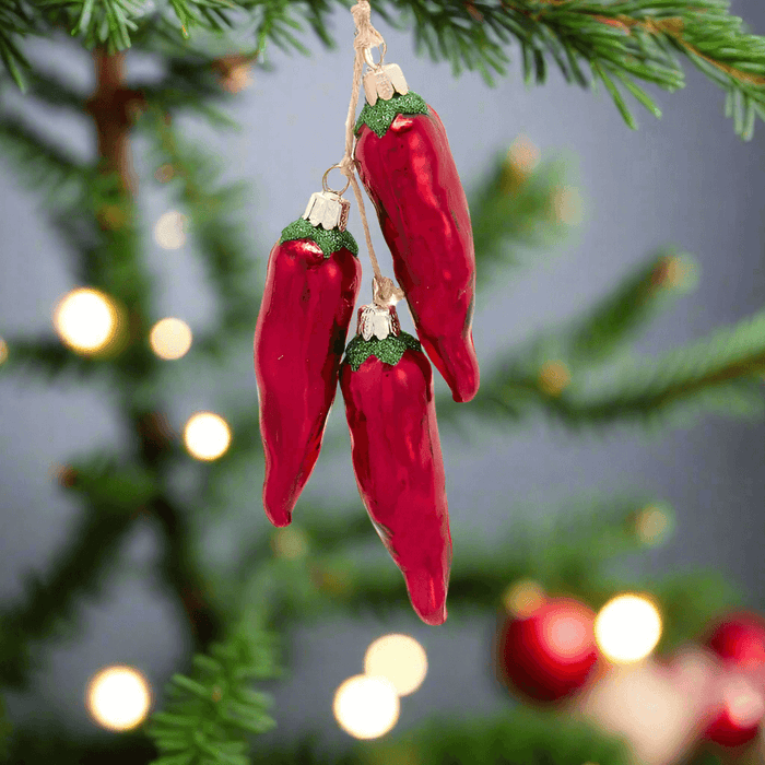 Kurt Adler Red Chilli Ristra Ornament