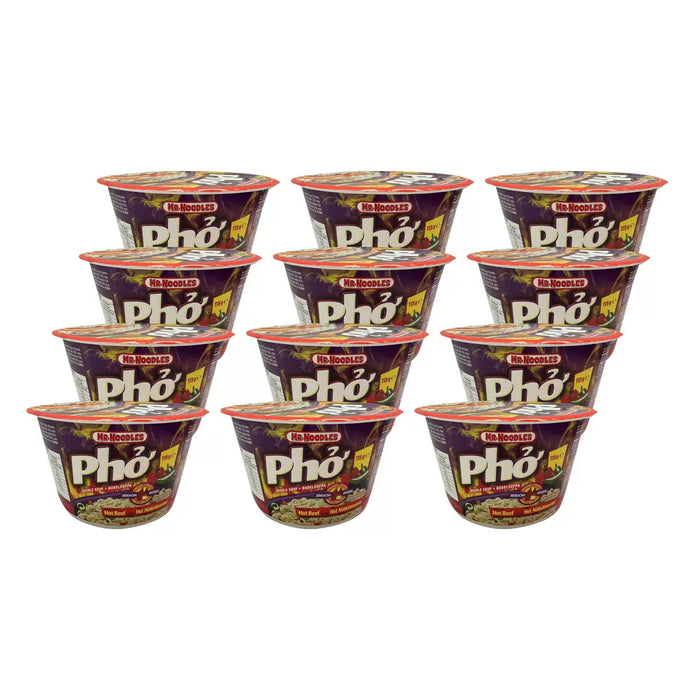 Mr Noodles Pho Hot Beef Noodle Soup (12x115g)