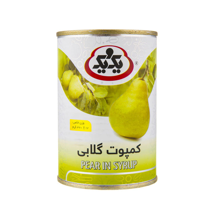 1&1 Pear in syrup (400g)