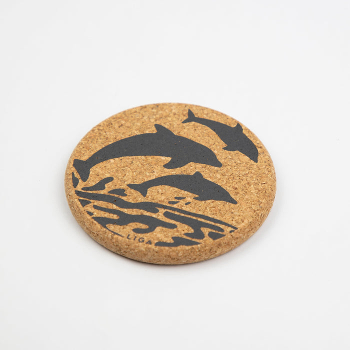 Liga Cork Coaster - Dolphins