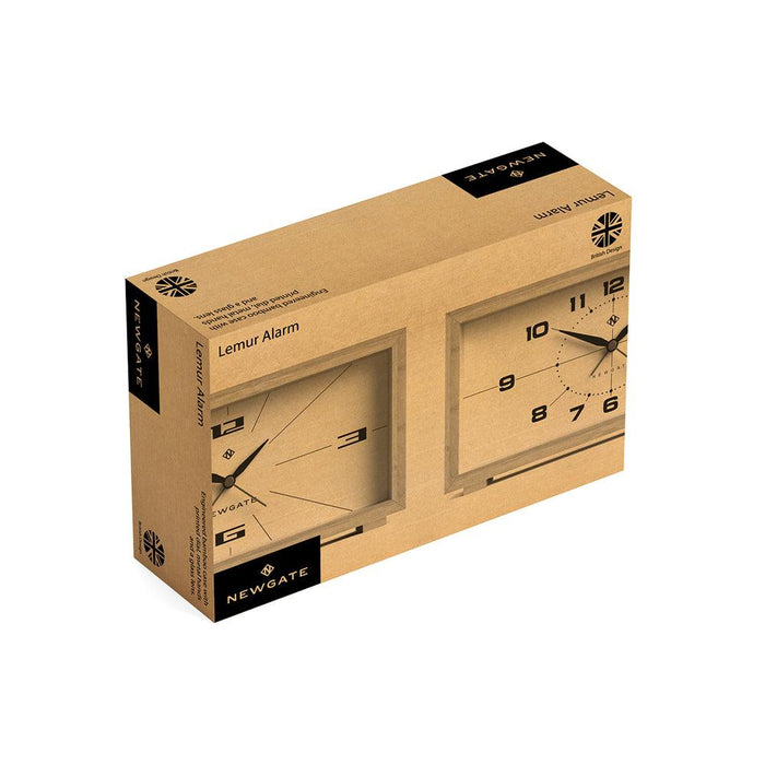 Newgate Lemur Alarm Clock - Bamboo | {{ collection.title }}