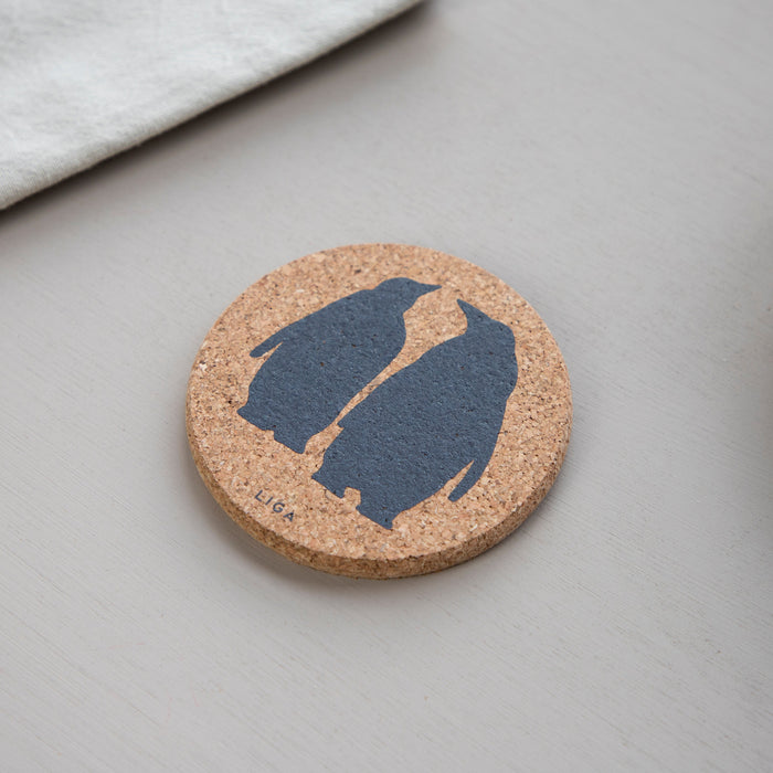 Liga Cork Coaster - Penguin