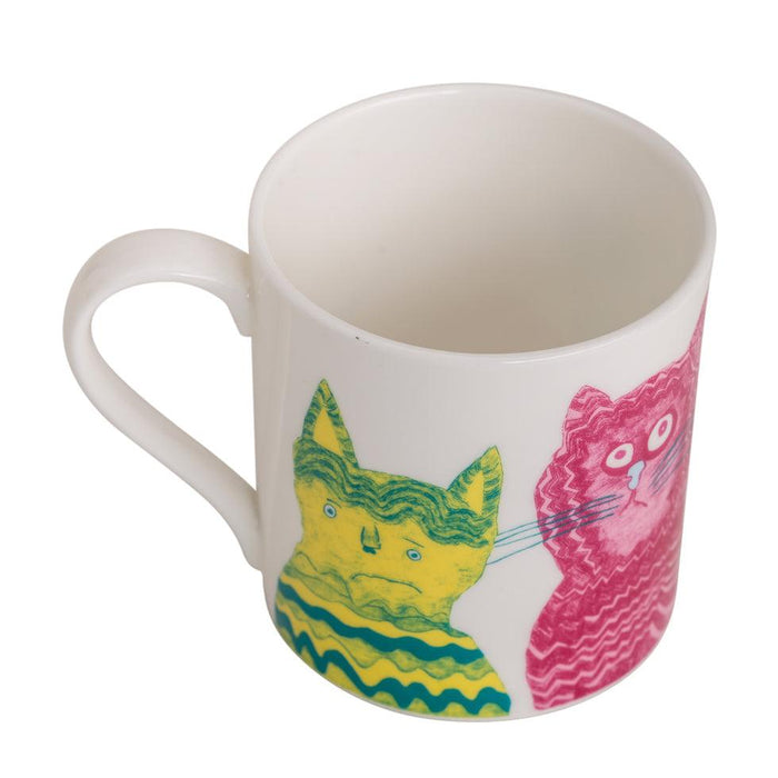 Arthouse Unlimited Fine Bone China Mug - Miaow For Now