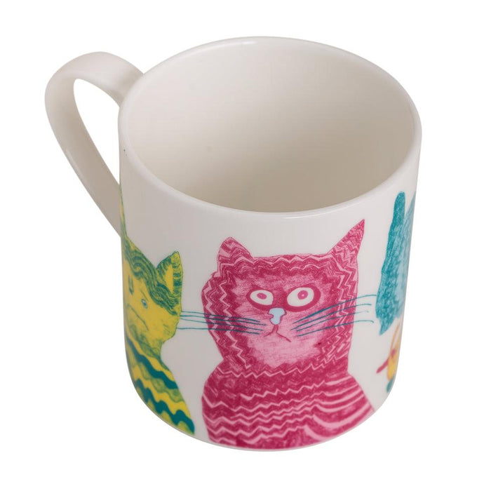 Arthouse Unlimited Fine Bone China Mug - Miaow For Now