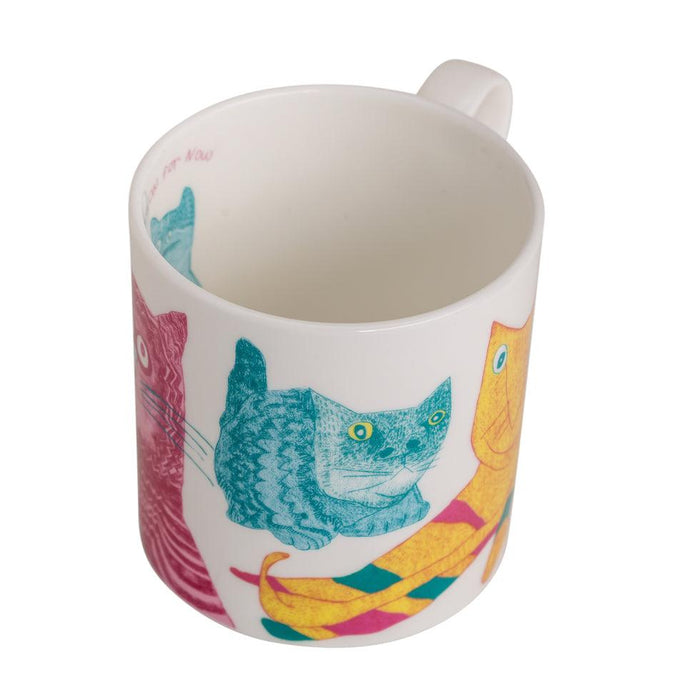 Arthouse Unlimited Fine Bone China Mug - Miaow For Now