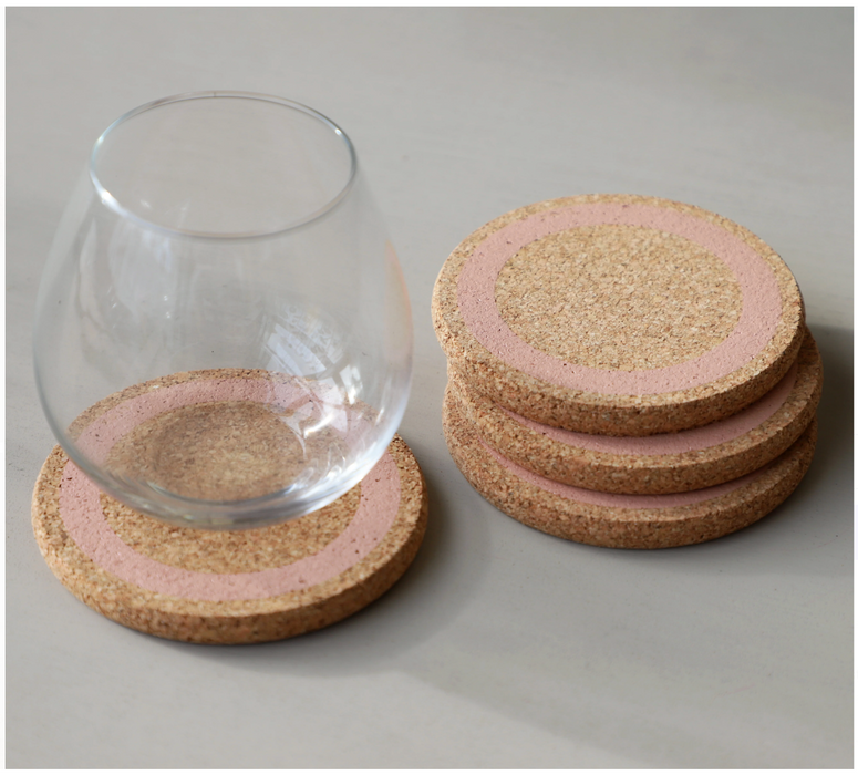 Liga Cork Coaster - Earth Rose