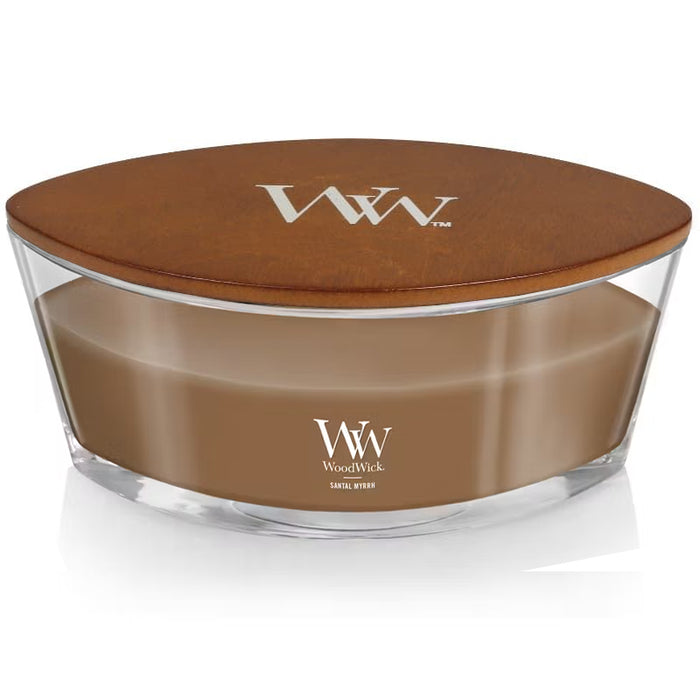 WoodWick Santal Myrrh Ellipse Candle (453g)