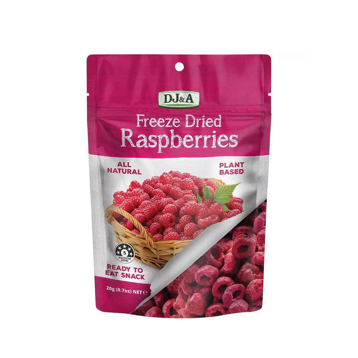 DJ&A Freeze Dried Raspberries (20g)