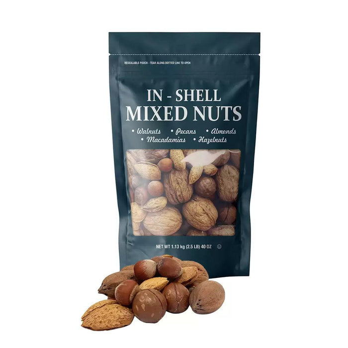 A selection of in-shell Mixed Nuts (1130g) | {{ collection.title }}