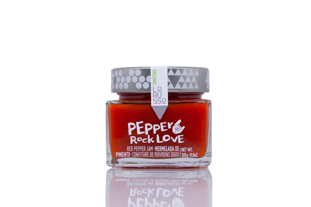 LoRUSSo Organic Artisanal Sweet Pepper Jam (305g)