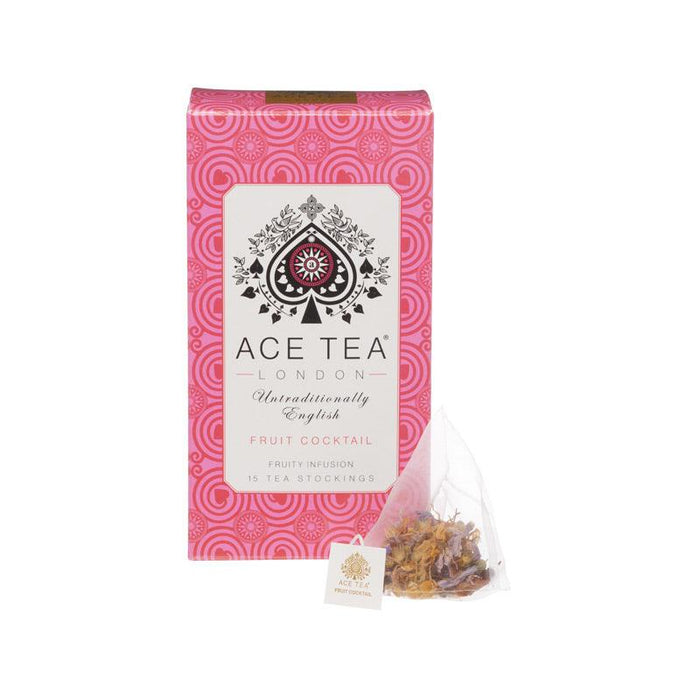 Ace Tea London Fruit Cocktail 15 Tea Stockings (37.5g) | {{ collection.title }}