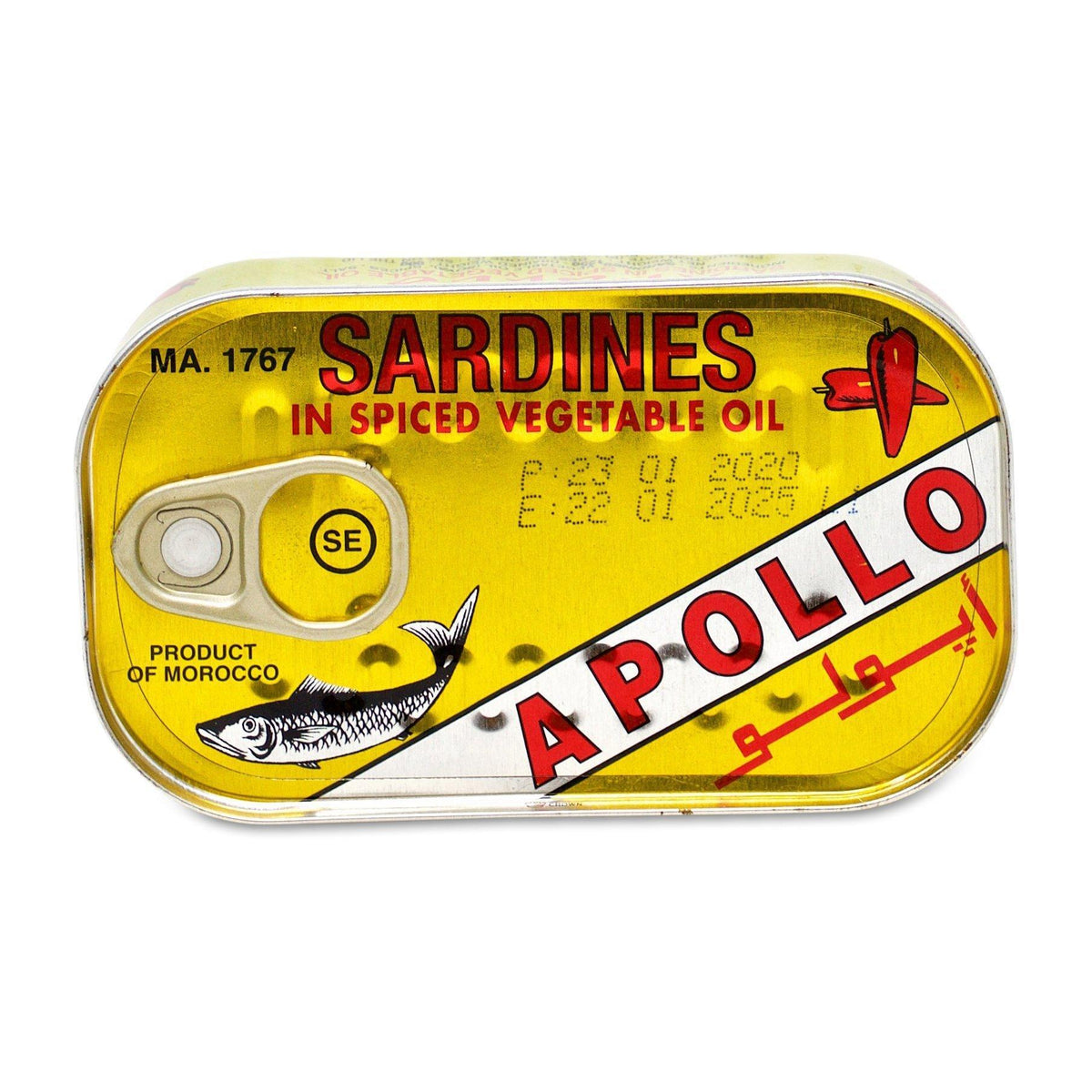 Buy Apollo Sardines in Spiced Vegetable Oil (125g) Online | UK Delivery ...