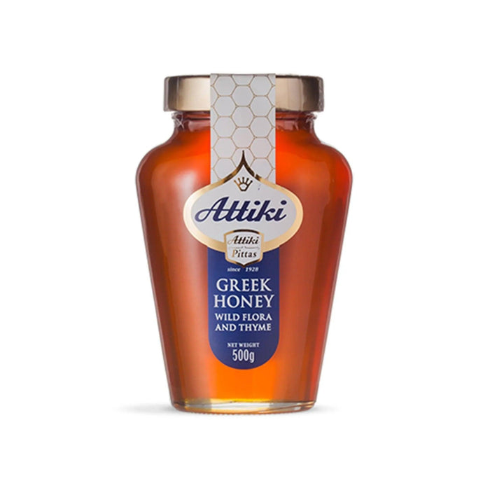 Attiki Greek Honey with Flora & Thyme (500g) no | {{ collection.title }}