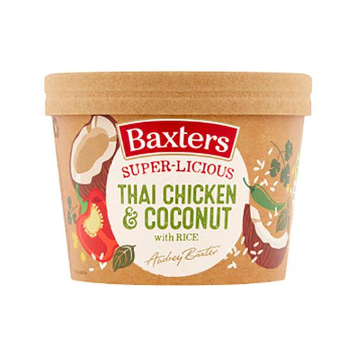 Baxters Super-Licious Thai Chicken & Coconut Soup with Rice (350g) | {{ collection.title }}