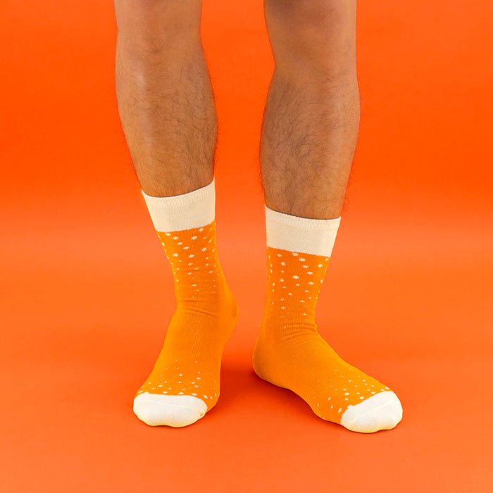 Suck UK Ale Beer Socks - Orange