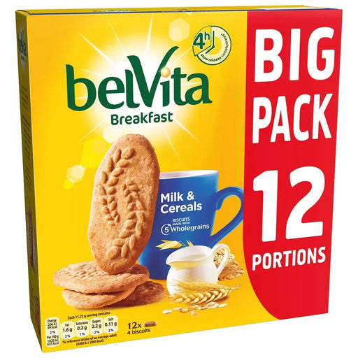 BelVita Breakfast Milk & Cereals (12x45g) | {{ collection.title }}