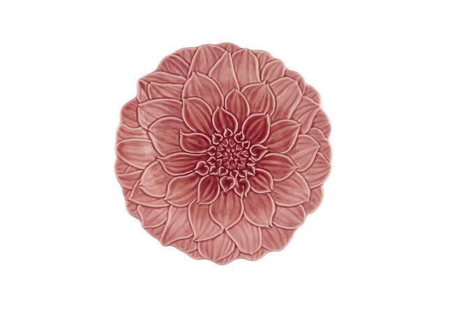 Bordallo Pinheiro Maria Flor, Fruit Plate Dahlia (22cm) | {{ collection.title }}