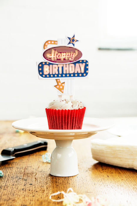 Suck UK Flashing Cake Topper