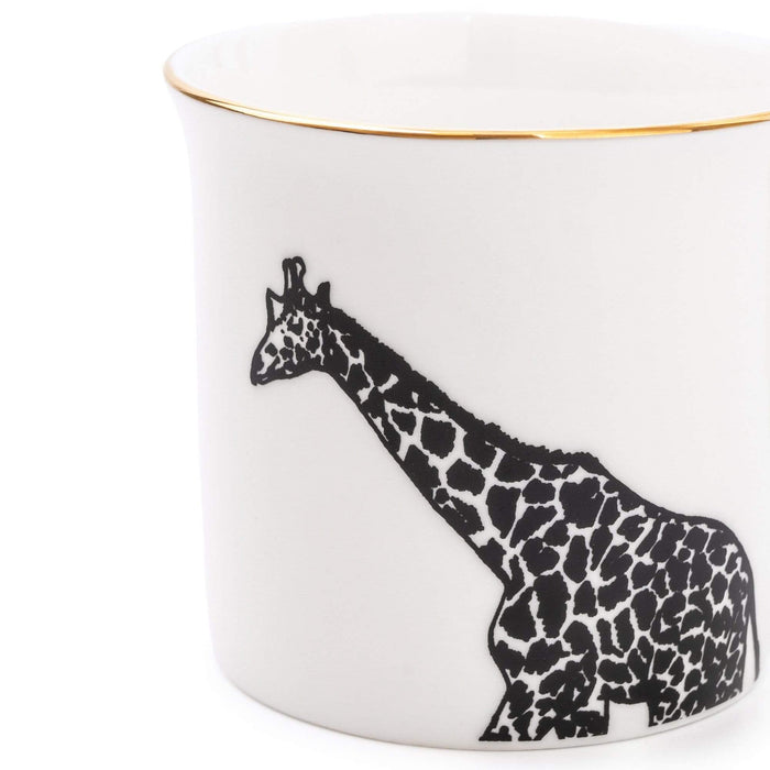 Candlelight Giraffe Mug with Gold Rim | {{ collection.title }}