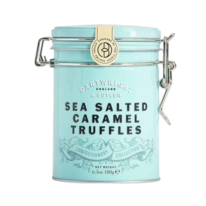 Cartwright & Butler - Sea Salted Caramel Truffles In Tin | {{ collection.title }}