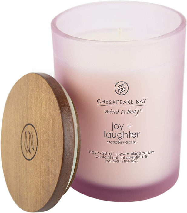 Chesapeake Bay Joy & Laughter (Cranberry Dahlia) Scented Candle | {{ collection.title }}