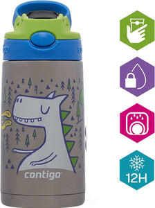 CONTIGO Kids Cleanable S Steel - Matcha Dragon