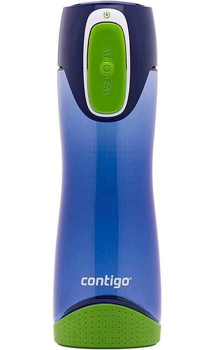 Contigo Swish Autoseal Kids Water Bottle - Cobalt (500ml) | {{ collection.title }}