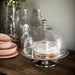 Culinary Concepts Large Beaded Edge Cake Stand With Glass Dome | {{ collection.title }}