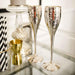 Culinary Concepts Pair of Hammered Champagne Goblets | {{ collection.title }}