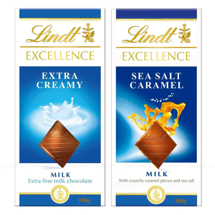 Lindt Excellence Milk Bars (9x100g)