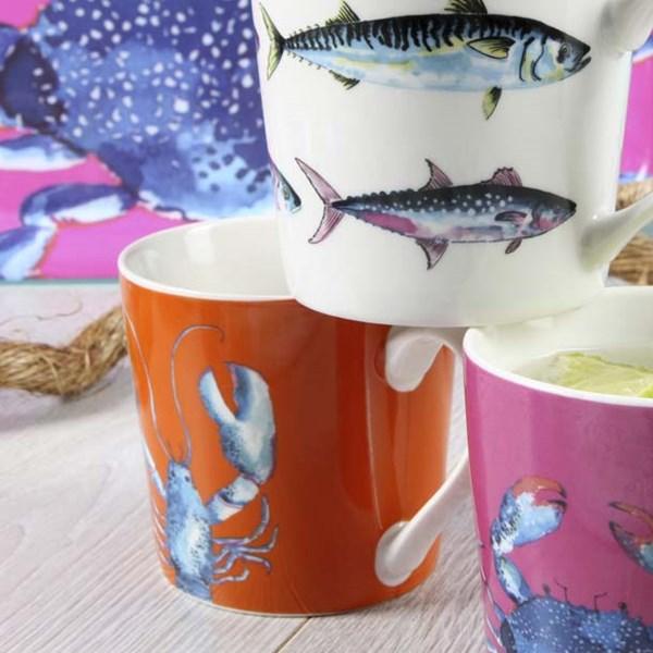 Three Fish Mug + Coffee Set