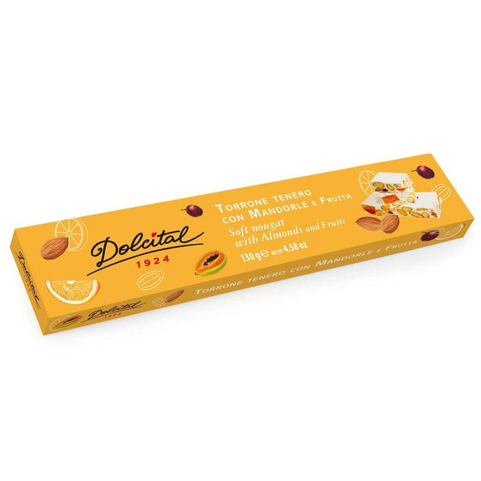 Dolcital Almond & Fruit Soft Nougat (130g)