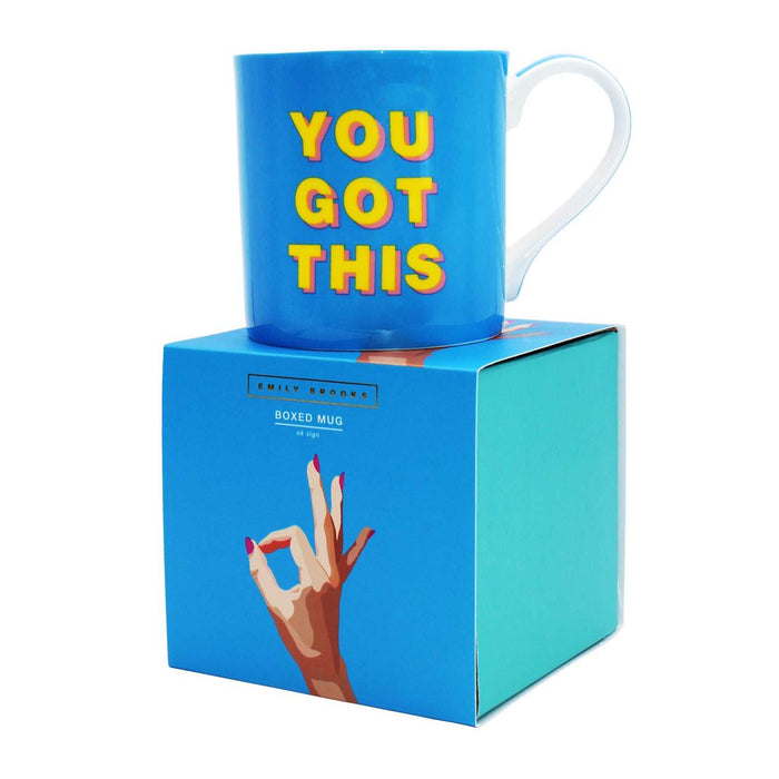 Emily Brooks "OK" Mug (Boxed) | {{ collection.title }}