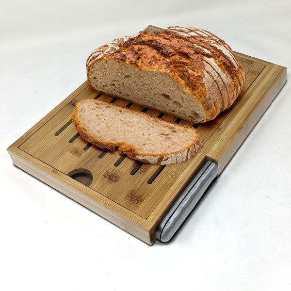 Fusion'D Design Crumb Collector Bread Board With Knife | {{ collection.title }}