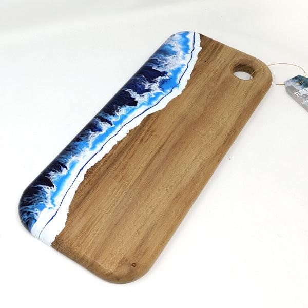 Fusion'D Design Resin Ocean Wash Design Serving Board | {{ collection.title }}