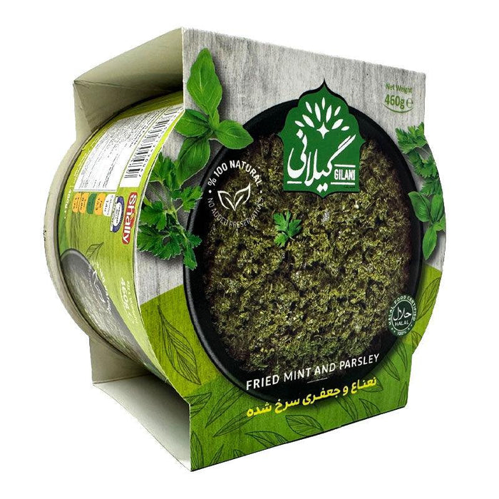 Gilani Fried Mint And Parsley Tin (460g) | {{ collection.title }}