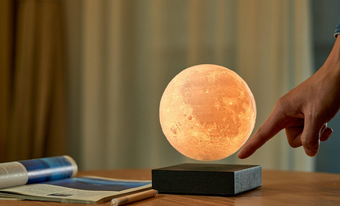 Gingko Smart Moon Lamp - Black | {{ collection.title }}