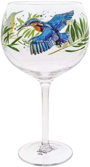 Ginology Kingfisher Bird Copa Cocktail Glass | {{ collection.title }}