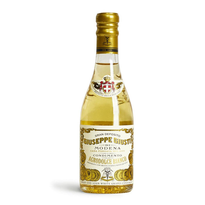 Giuseppe Giusti Sweet & Sour White Balsamic Vinegar 5 Year Aged (250ml)