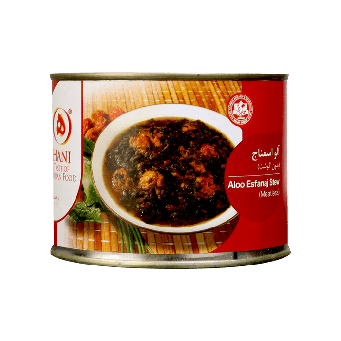 Hani Meatless Aloo Esfanaj Stew (450g) | {{ collection.title }}