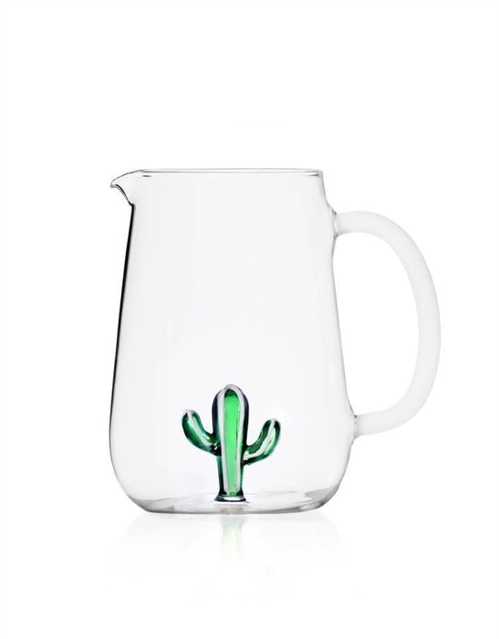 Ichendorf Milano Glass Jug - Green Cactus (1.7L) | {{ collection.title }}