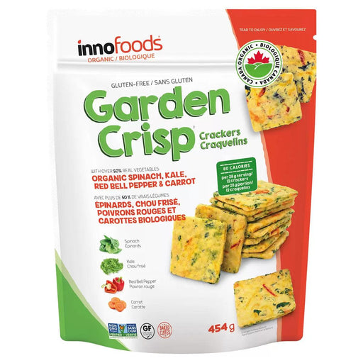 Inno Foods Organic Garden Crisp Crackers (454g) | {{ collection.title }}