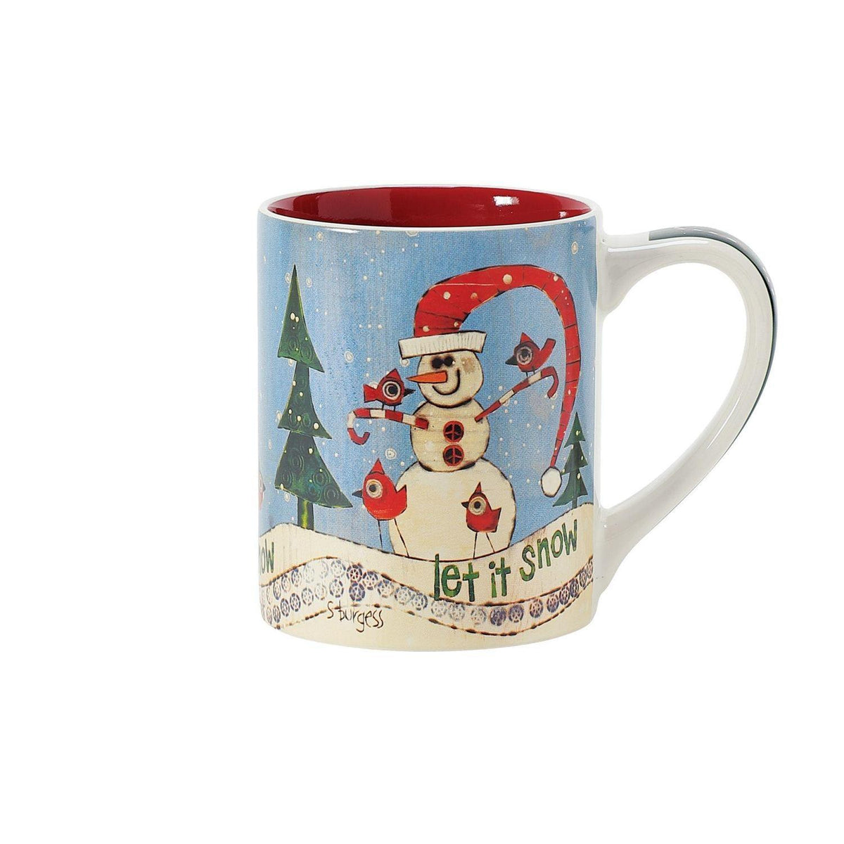 Izzy and Oliver - Candycane Snowman Mug | Mugs | Buy Online | UK ...