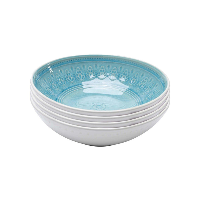 Kare Design - Bowl Sicilia Blue Ø18 (set of 4) | {{ collection.title }}