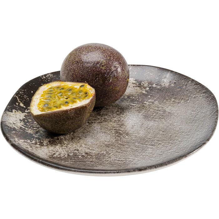 Kare Design - Plate Savannah Brown/Grey Matt Ø26cm | {{ collection.title }}